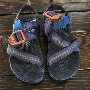Chaco Kids Sandals - Blue and Orange